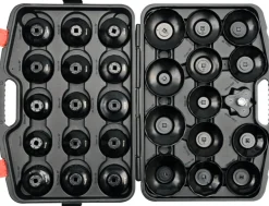 Klucze nasadowe do filtrów oleju 30-częściowy Yato YT-0596