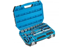 Klucze nasadowe 1/4″ i 1/2″, zestaw 89 elementów Högert HT1R424