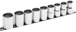 Klucze nasadowe 1/2" 12-kątne, zestaw 11 elementów Stanley STMT82671-0