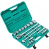 Klucze nasadowe 3/4" 12-kątne, zestaw 21 elementów Honiton H6221