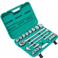 Klucze nasadowe 3/4" 12-kątne, zestaw 21 elementów Honiton H6221