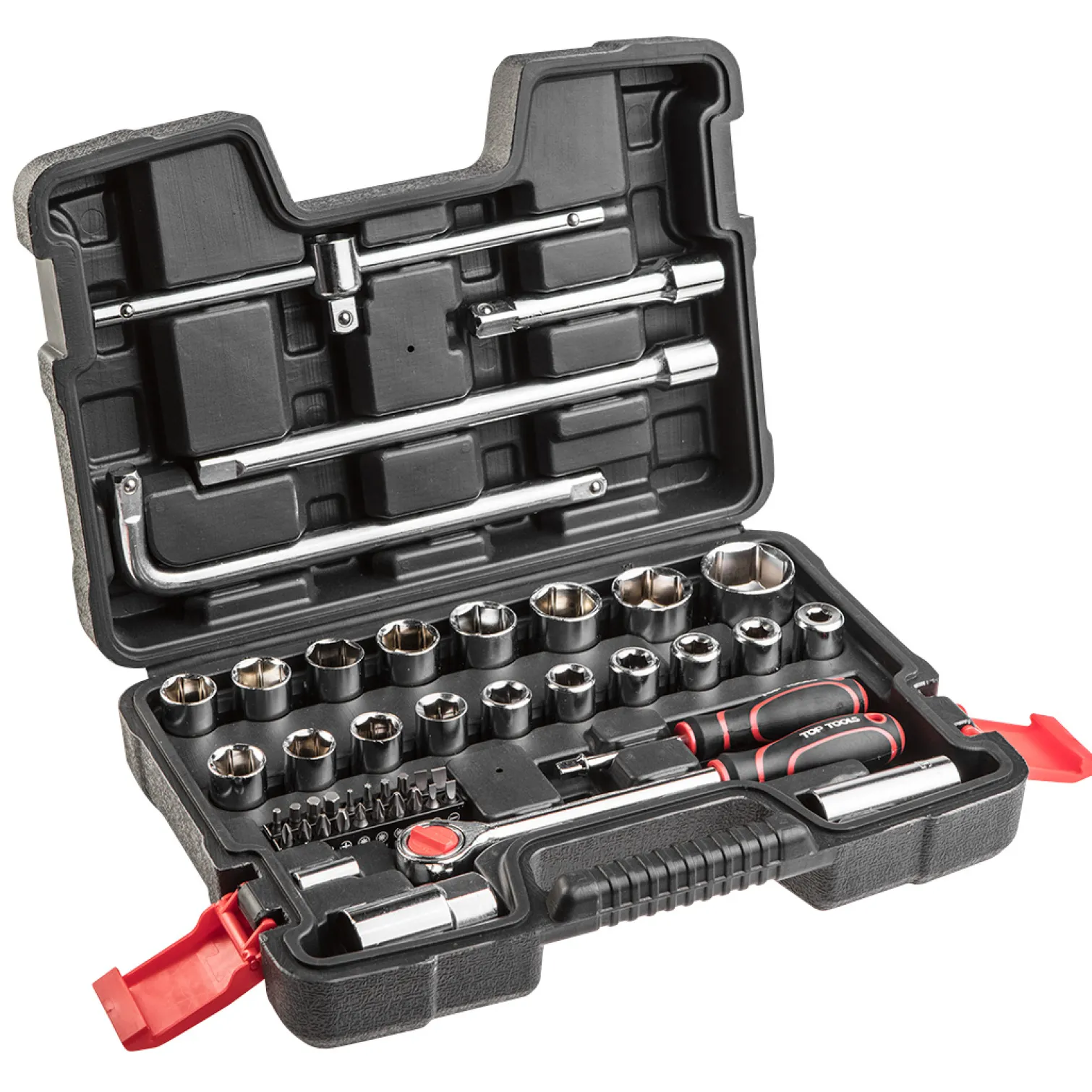 Klucze nasadowe 47szt. Top Tools 38D550