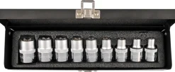 Klucze nasadowe Torx CR-V E10-E24 9szt. Yato YT-0521
