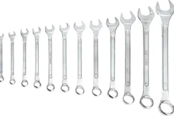 Klucze płasko-oczkowe 6-19mm, zestaw 8szt. Top Tools 35D356