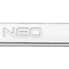 Klucze płasko oczkowe z grzechotką i przełącznikiem, zestaw 12 szt., 8 - 19 mm, miękkie etui Neo 09-345