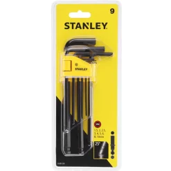 Klucze sześciokątne z łbem kulistym 1,5-10mm (9szt.) Stanley 0-69-256