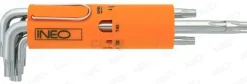 Klucze Torx, długie T10-T50, zestaw 8szt. Neo 09-524