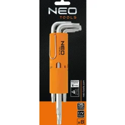 Klucze Torx, długie T10-T50, zestaw 8szt. Neo 09-524
