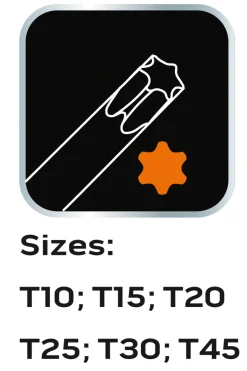 Klucze Torx 6 szt. wkładka Neo 84-264