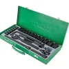 Klucze udarowe 1/2" 6-kątne, zestaw 24 elementów Rockforce RF-4245B-5MPB