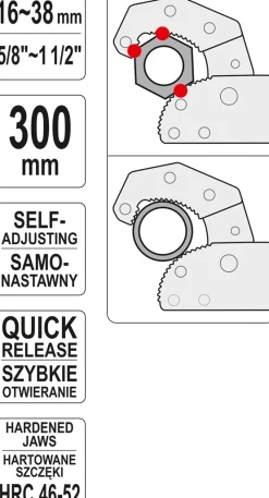 Klucz hakowy Yato YT-22005