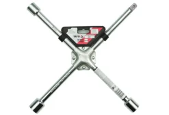 Klucz krzyżakowy do kół 17 x 19 x 21 x 1/2" Yato YT-0801