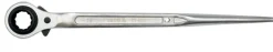 Klucz nasadowy dwustronny z grzechotką 19x22 mm Yato YT-4937