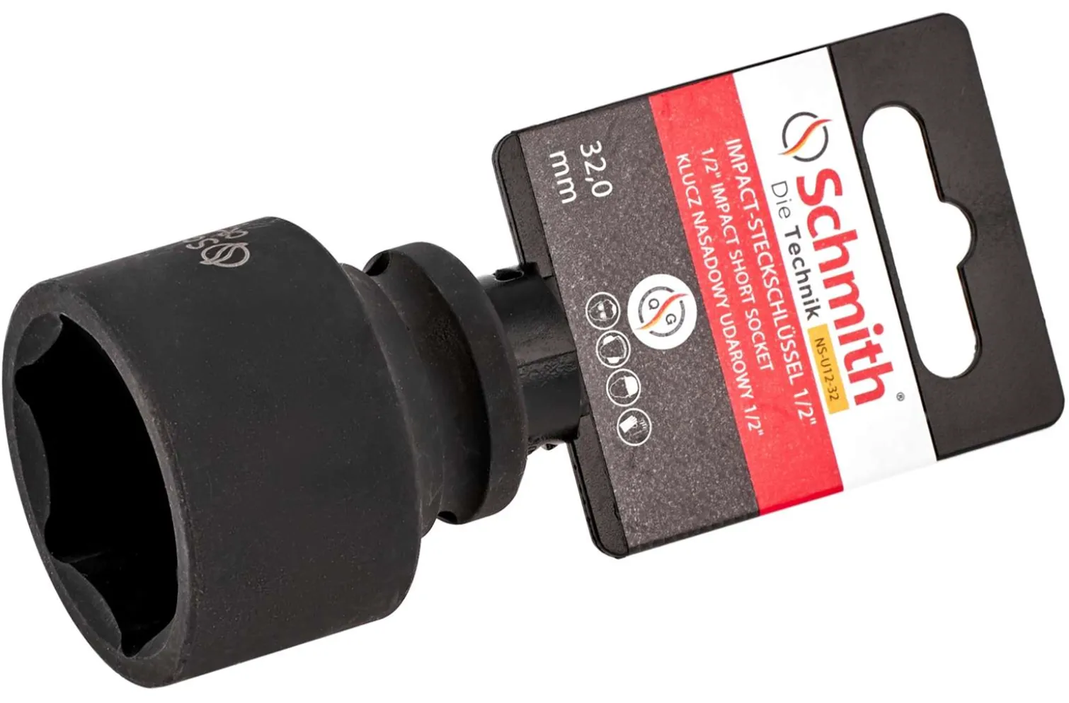 Klucz nasadowy udarowy 1/2" 17mm Schmith NS-U12-17