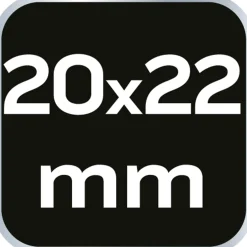 Klucz oczkowy odgięty 20x22mm Neo 09-920