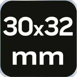Klucz oczkowy odgięty 30x32mm Neo 09-930