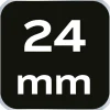 Klucz płasko-oczkowy z grzechotką 24mm Neo 09-336