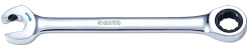 Klucz płasko-oczkowy z podwójną grzechotką 14mm Sata ST43610