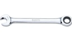Klucz płąsko-oczkowy z podwójną grzechotką 8mm Sata S43604/S43201