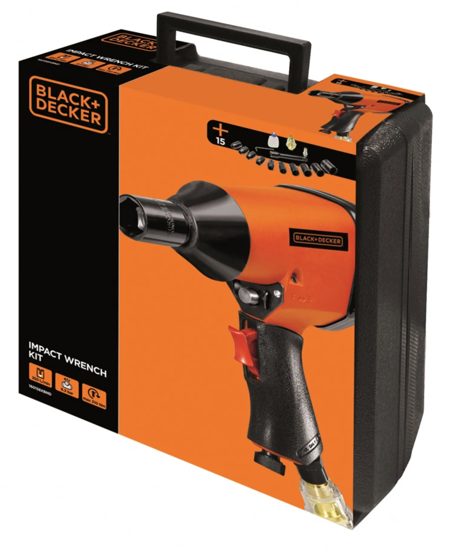 Klucz udarowy BlackDecker 160158XBND