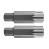 Końcówka TORX T100 x 75mm, S2 x 2szt. Neo 10-960