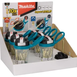 Końcówki wkręcające skrętne T20 10szt. Makita B-54112