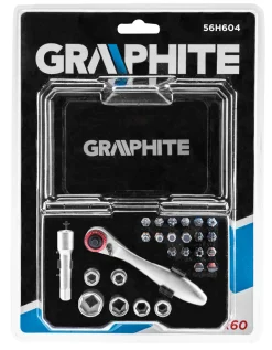Końcówki wkrętakowe Graphite 56H604