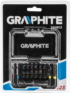 Końcówki wkrętakowe Graphite 56H612
