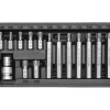 Końcówki wkrętakowe Torx (15szt.) Yato YT-0411