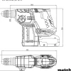 Kombimłotek SDS-Plus Metabo KH 18 LTX BL 24