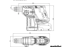 Kombimłotek SDS-Plus Metabo KH 18 LTX BL 24