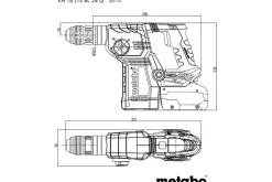 Kombimłotek SDS-Plus Metabo KH 18 LTX BL 24 Q