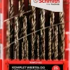 Komplet wierteł do metalu kobaltowych 25 szt. Schmith SQWCO-022