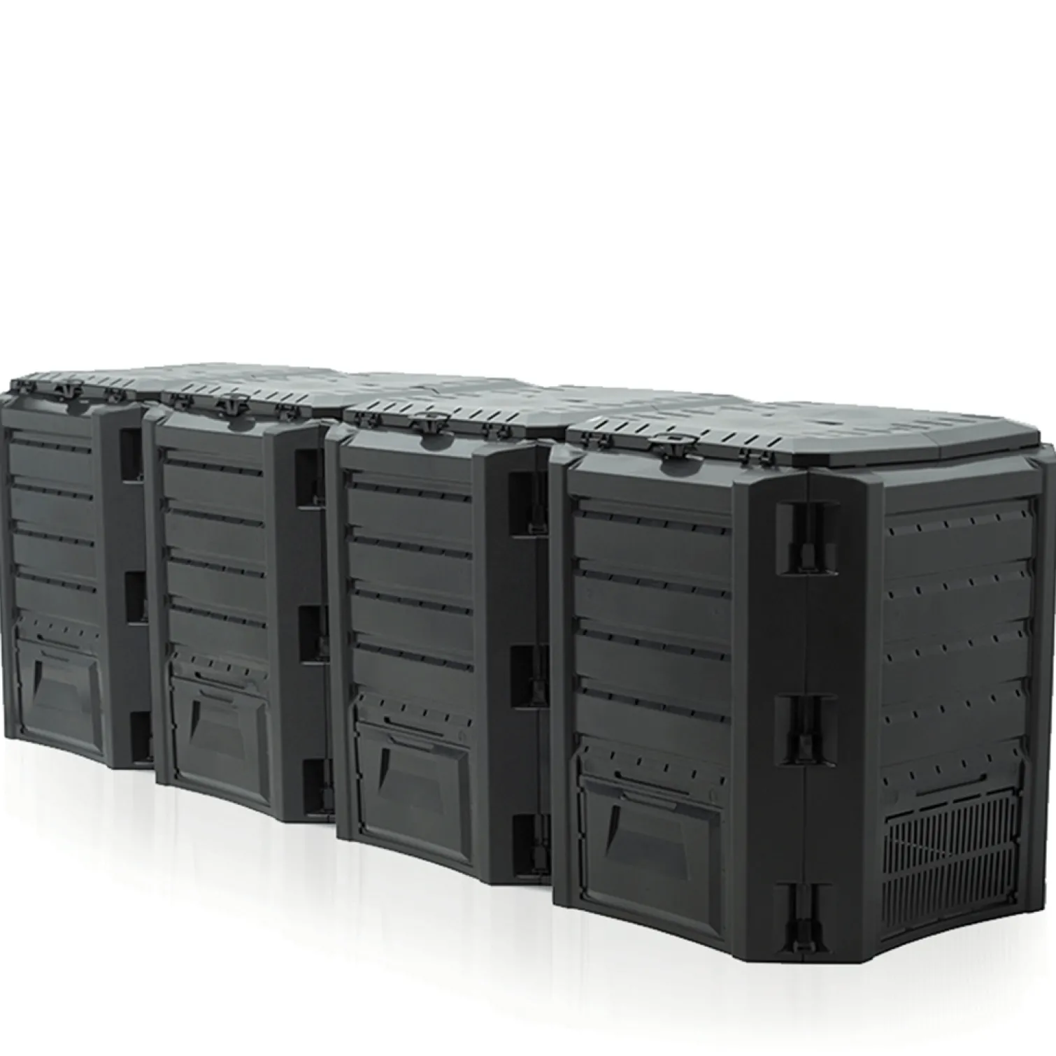 Kompostownik MODULE COMPOGREEN - czarny Prosperplast IKLM1600C-S411