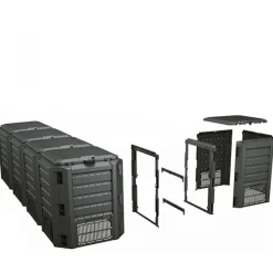 Kompostownik MODULE COMPOGREEN - czarny Prosperplast IKLM1600C-S411