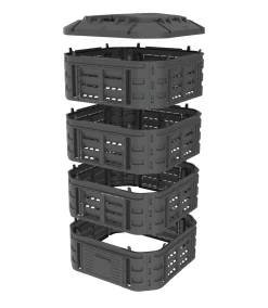 Kompostownik modułowy 1120l Patrol KOMPOST1120CZAPG003