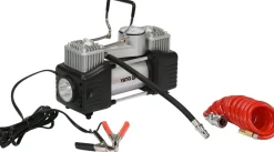 Kompresor samochodowy z lampą LED 250W Yato YT-73462
