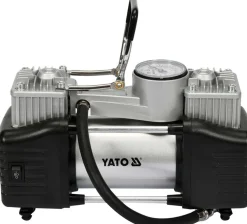 Kompresor samochodowy z lampą LED 250W Yato YT-73462