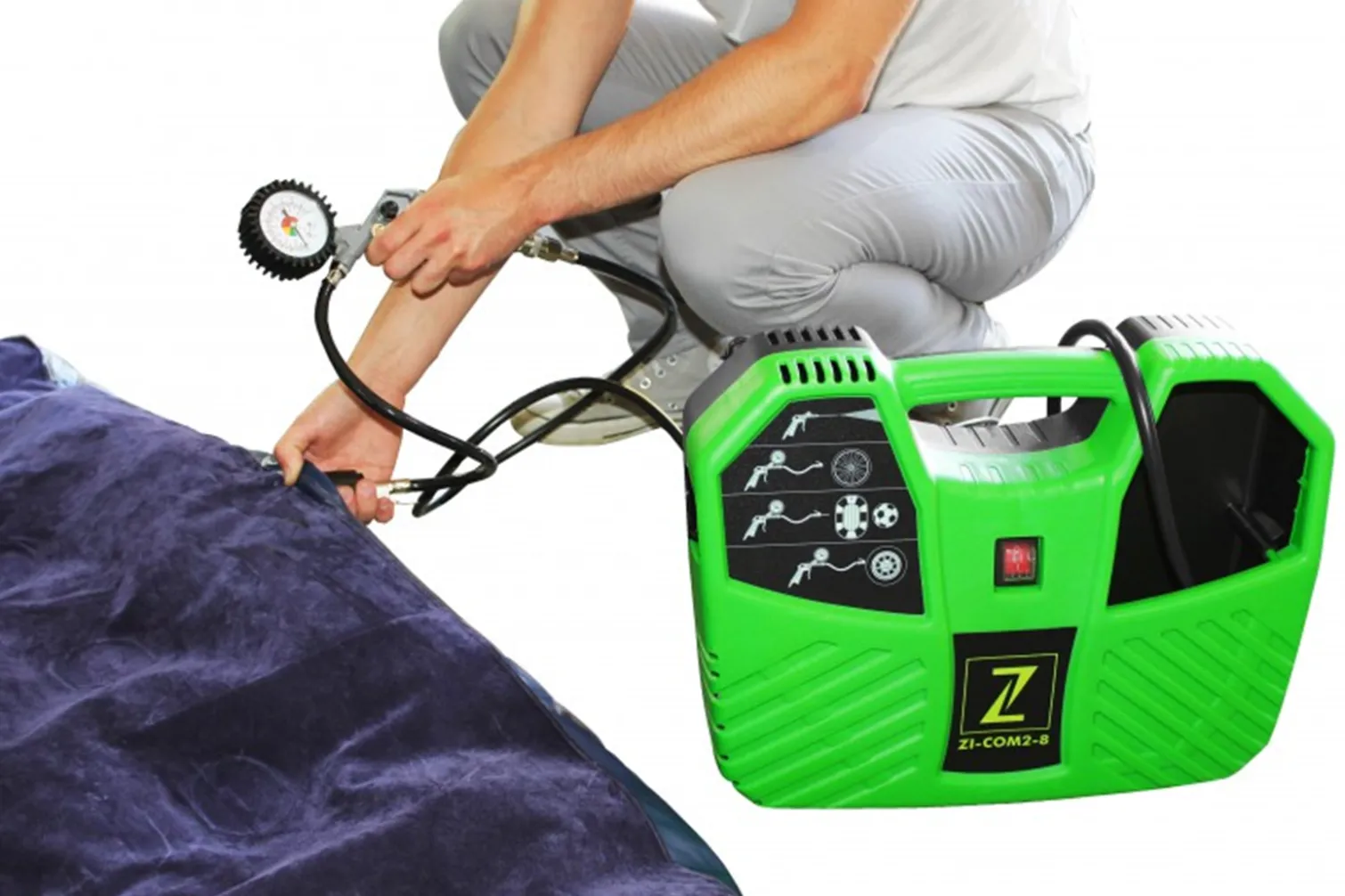 Kompresor walizkowy Zipper ZI-COM2-8