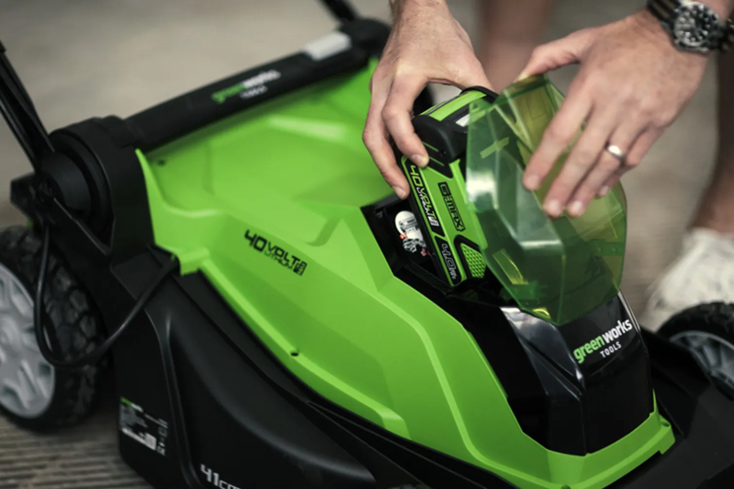 Kosiarka akumulatorowa Greenworks G40LM41K4