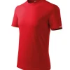 Koszulka męska T-shirt L, czerwona, 100% bawełna Dedra BH5TC-L