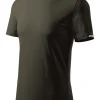Koszulka męska T-shirt L, kolor army, 100% bawełna Dedra BH5TA-L