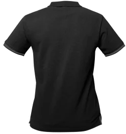 Koszulka polo DENIM, czarna, rozmiar XXXL Neo 81-659-XXXL