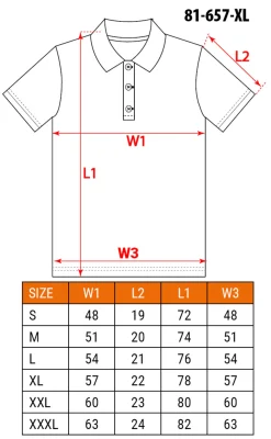 Koszulka polo Neo Garage rozmiar XL Neo 81-657-XL