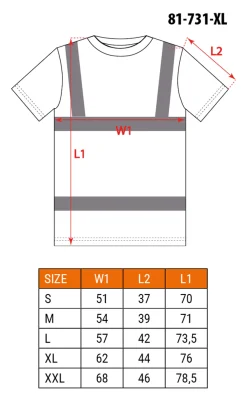 Koszulka T-shirt Neo 81-731-XL