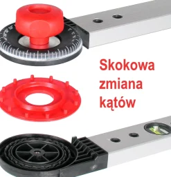 Kątomierz budowlany 60/80cm BMI WINKELSTAR