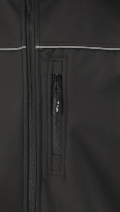 Kurtka softshell z kapturem Yato OBSIDIAN