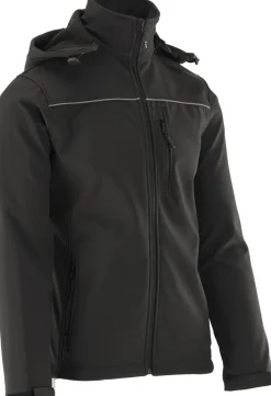Kurtka softshell z kapturem Yato OBSIDIAN