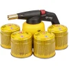 Lampa lutownicza + 4 naboje z zaworkiem Topex 44E154
