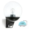 Lampa zewnętrzna z czujnikiem ruchu czarna Steinel L 585